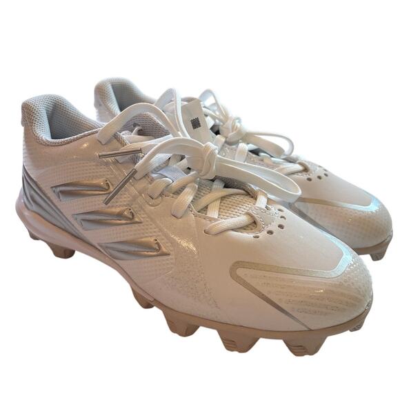 Adidas PureHustle MD Softball Cleats FV9047 White Women Size 5.5 - Picture 3 of 11